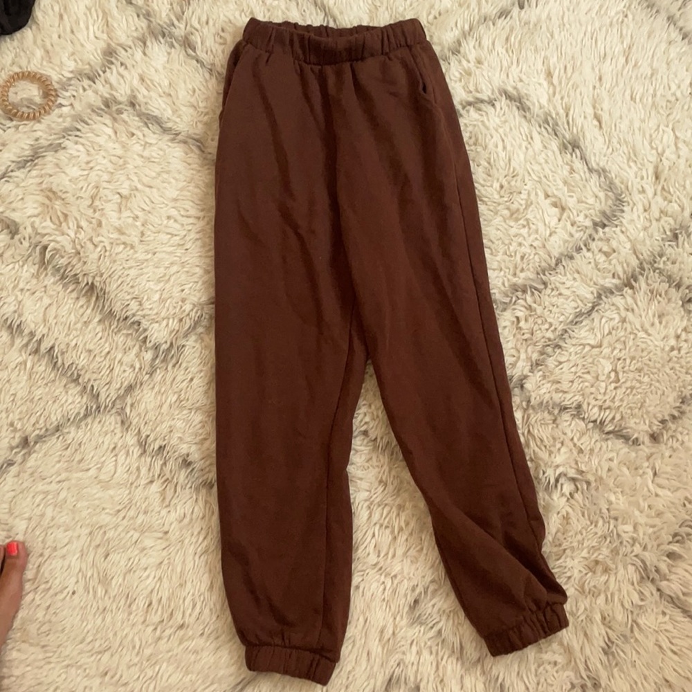 BROWN ZARA SWEATPANTS